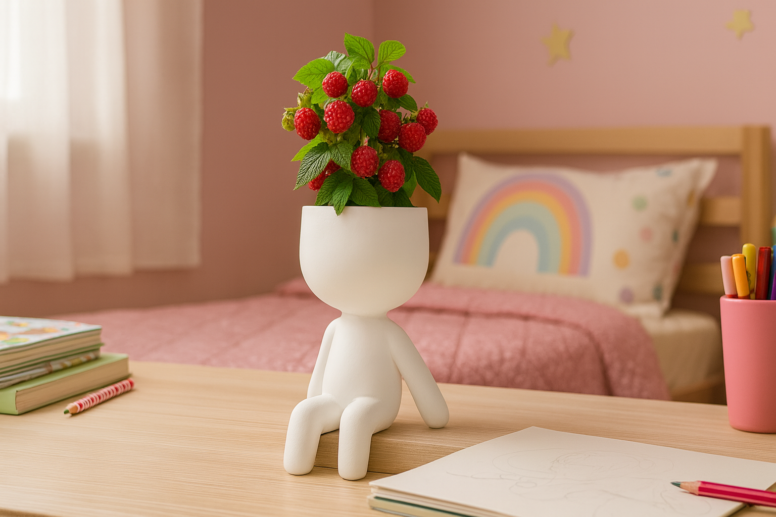 Maceta educativa Sentada - Maceta Educativa